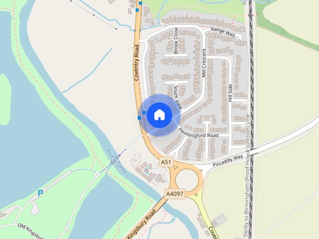 House for rent in Kingsbury, North Warwickshire