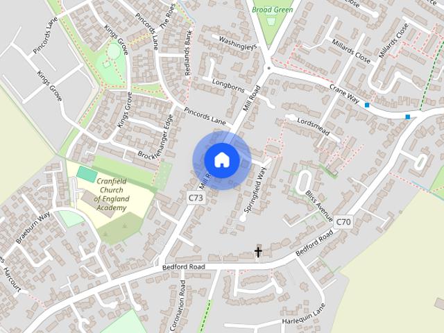 House for rent in Cranfield, Bedfordshire