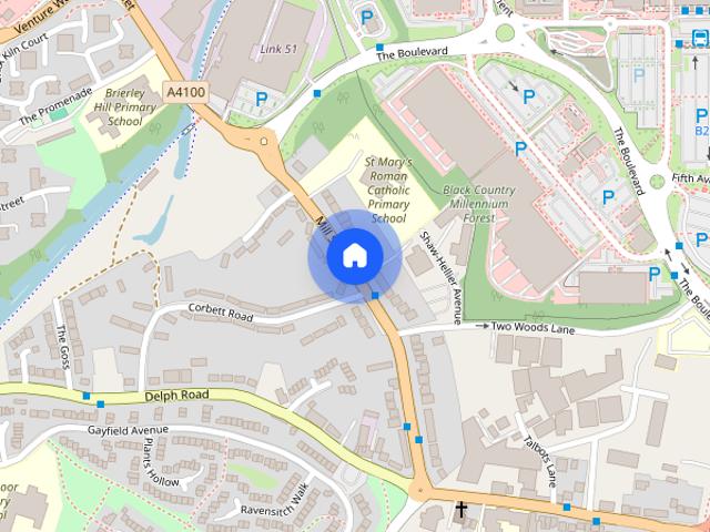 House for rent in Mount Pleasant, Brierley Hill