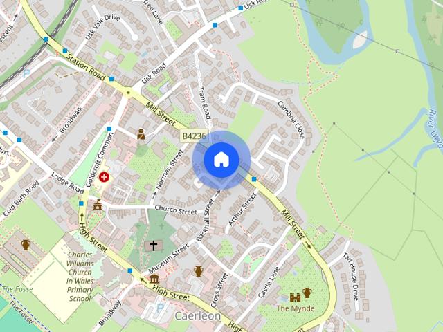 House for rent in Caerleon, Wales