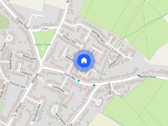 House for rent in Cranfield, Bedfordshire