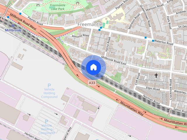 House for rent in Western Docks, Southampton