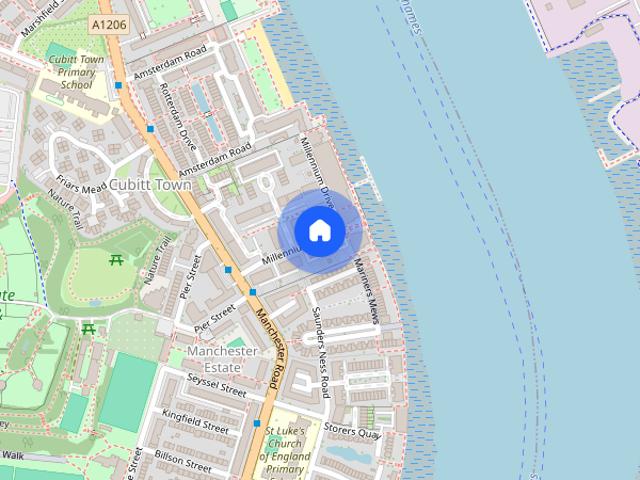 Apartment for rent in Isle Of Dogs, Greater London
