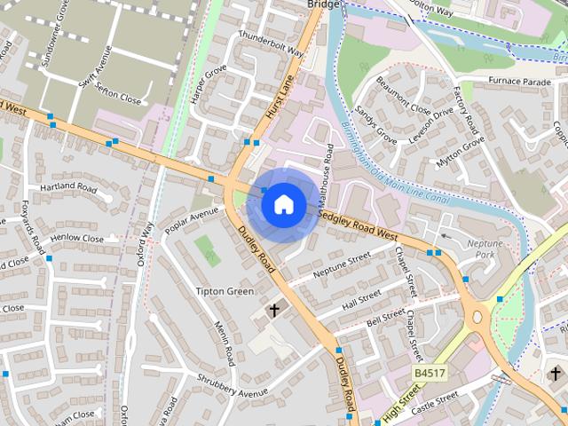Apartment for rent in Dudley Port, Tipton