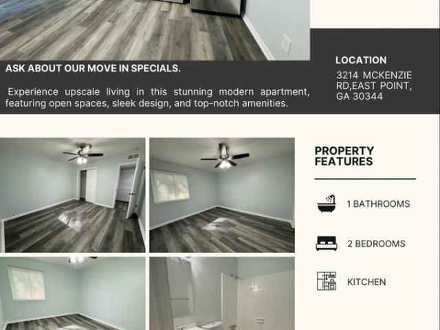 Apartment for rent in East Point, Georgia