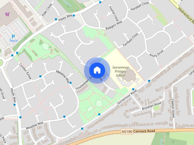 House for rent in Heath Hayes and Wimblebury, Chadsmoor