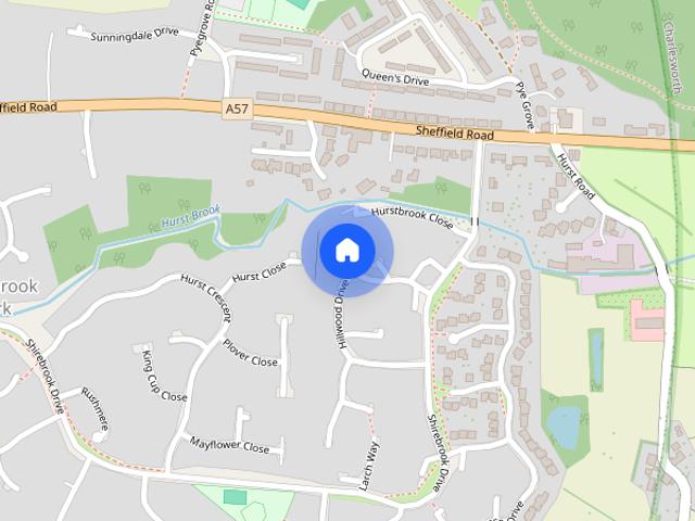 Apartment for rent in Shirebrook Park, Charlesworth