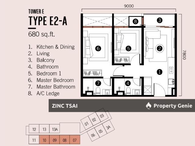 Serviced Residence for rent in Country Heights Damansara, Kuala Lumpur