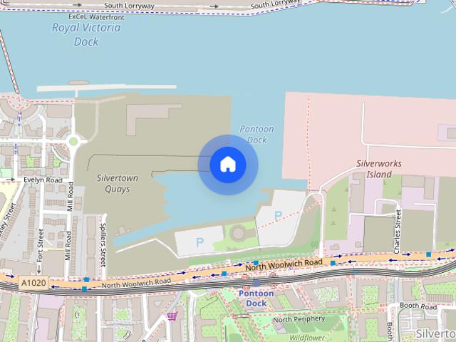 Apartment for rent in Silvertown, Greater London
