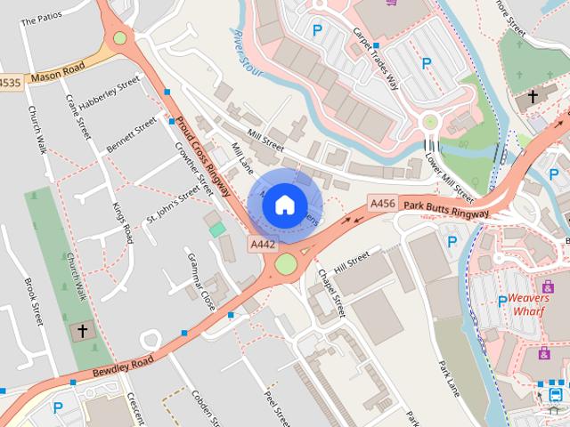 Apartment for rent in Blakebrook, Rushock