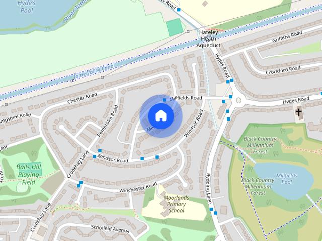 House for rent in Balls Hill, Hill Top