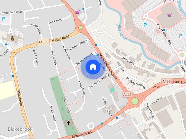 Apartment for rent in Blakebrook, Rushock