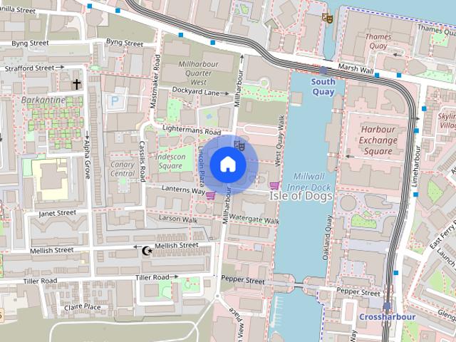 Apartment for rent in Isle Of Dogs, Greater London