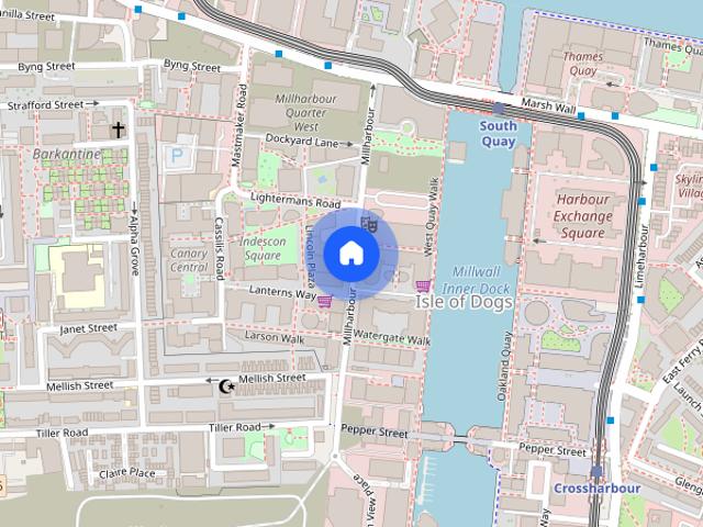 Apartment for rent in Isle Of Dogs, Greater London