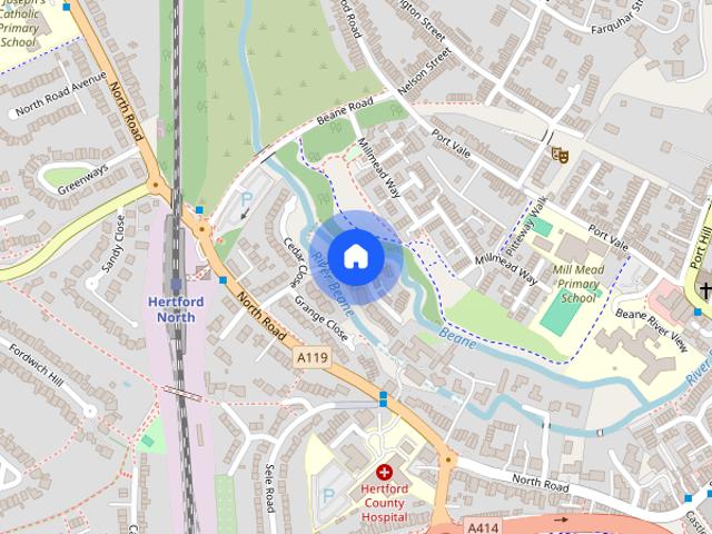 House for rent in Hertford, Colliers End