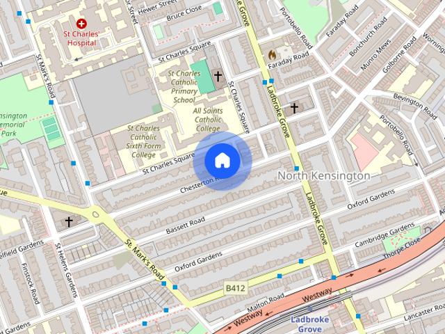 House for rent in North Kensington, Greater London