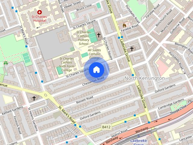 House for rent in North Kensington, Greater London