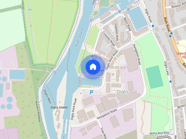 Apartment for rent in Diglis, Worcestershire