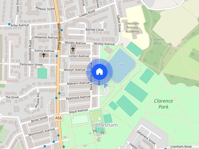 Room for rent in Chesham, Bury