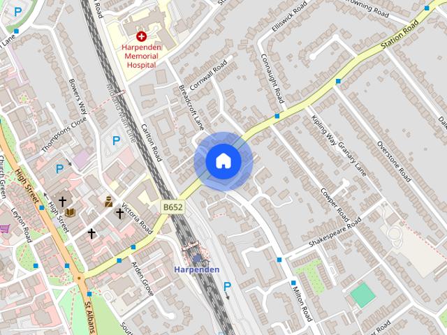 Apartment for rent in Hatching Green, Five Acres