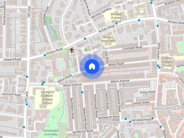 House for rent in The Polygon, City Of Southampton