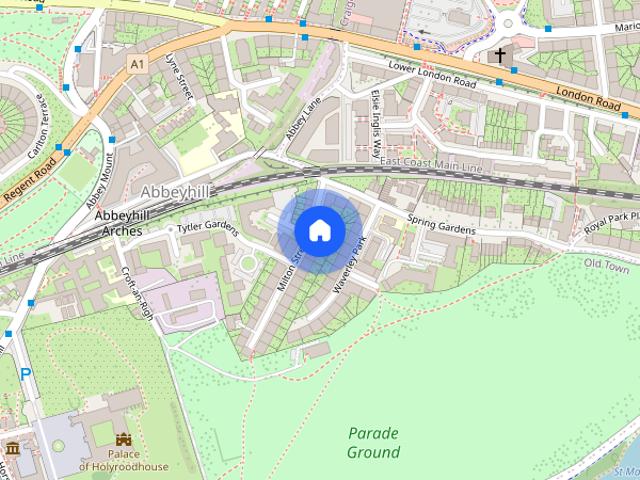 Apartment for rent in Abbeyhill, City of Edinburgh