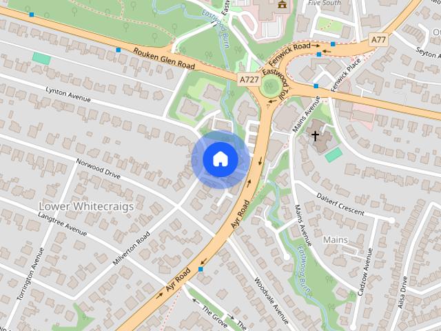 Apartment for rent in Mains, Giffnock