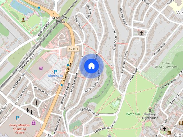 Apartment for rent in West Hill, Guestling Green