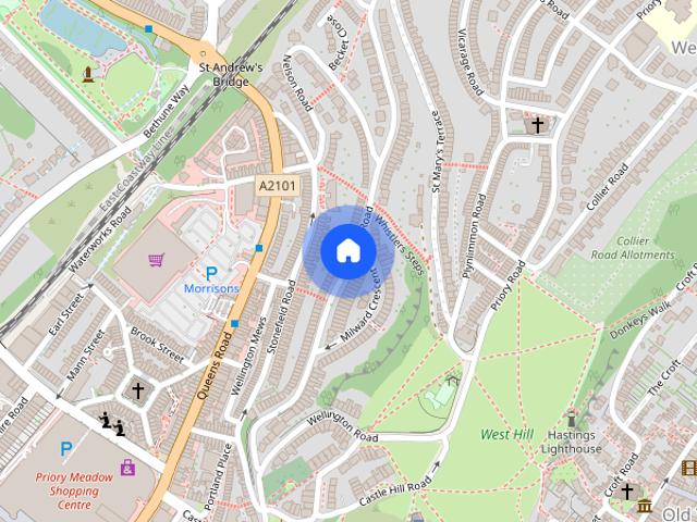 House for rent in West Hill, Guestling Green