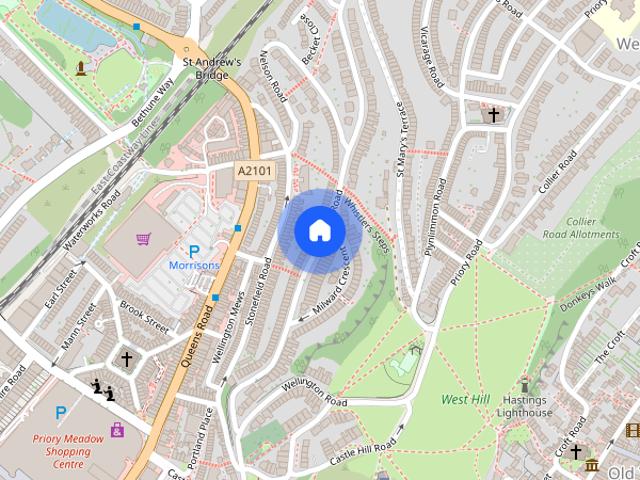 House for rent in West Hill, Guestling Green