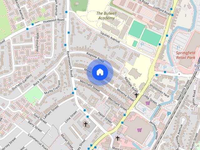 House for rent in Bulwell, City of Nottingham