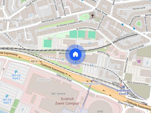 Apartment for rent in Finnieston, Scotland