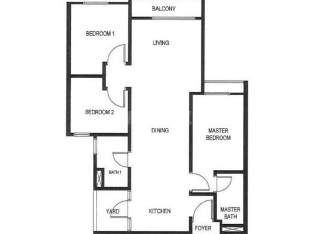 Apartment for rent in Country Heights Damansara, Kuala Lumpur