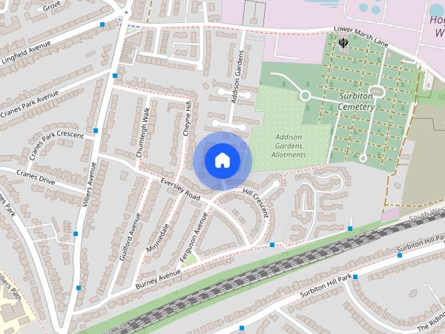 Apartment for rent in Berrylands, Greater London