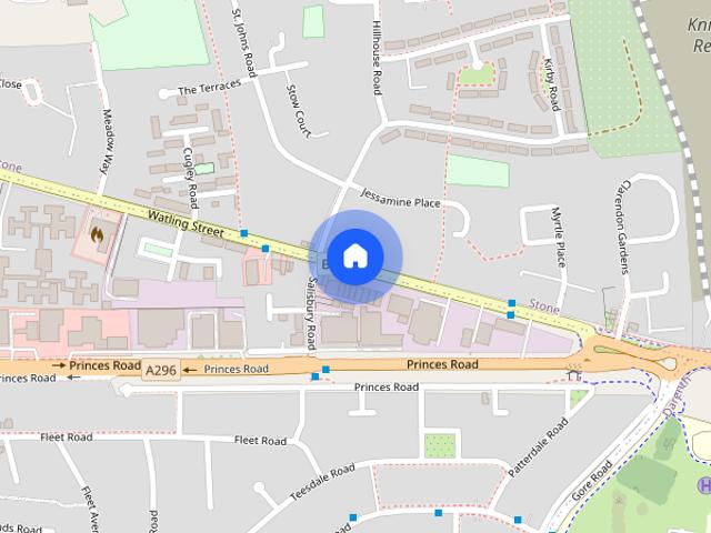 House for rent in Worcester Park Estate, Monks Orchard