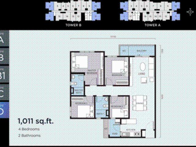 Apartment for rent in Tanjong Sepat, Selangor