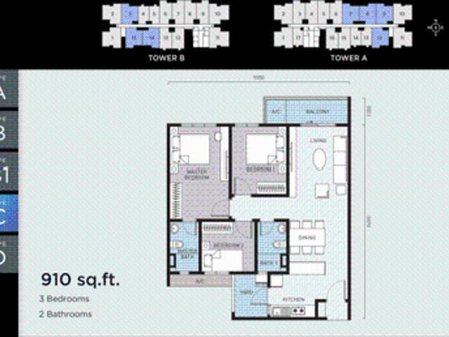 Apartment for rent in Tanjong Sepat, Selangor
