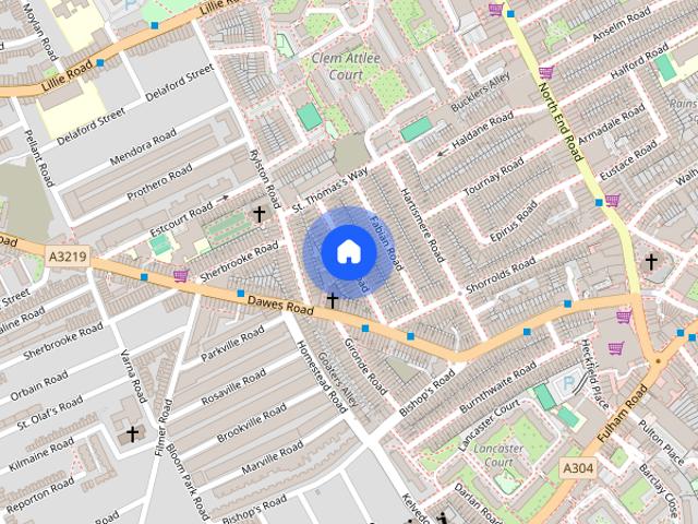 House for rent in Fulham, Greater London