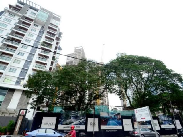 Apartment for rent in Kampung Padang, Kuala Lumpur