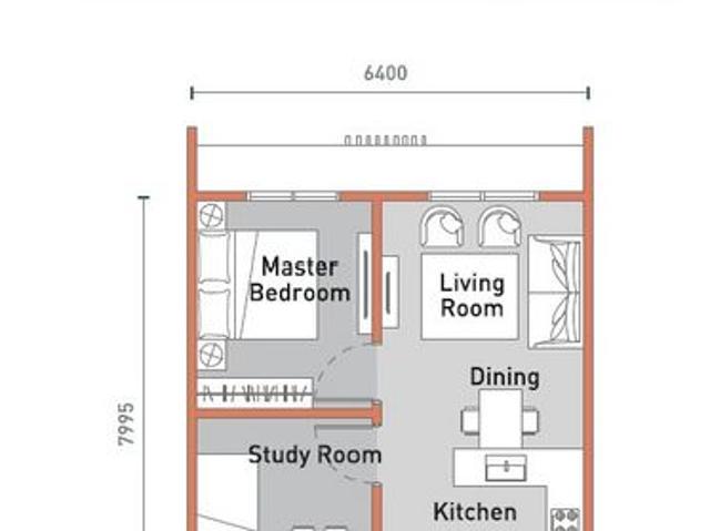 Condominium for sale in Kajang, Langat