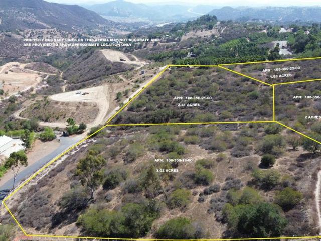 Land for sale in Fallbrook, San Diego County
