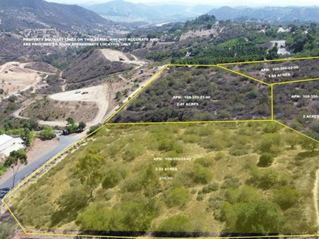 Land for sale in Fallbrook, San Diego County