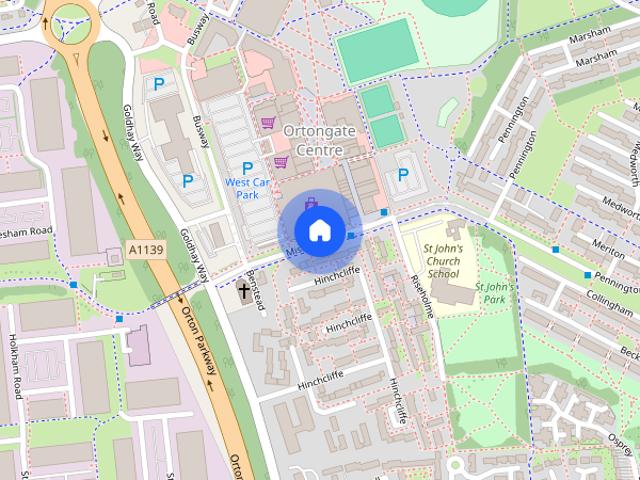 Apartment for rent in Ortongate Centre, Peterborough