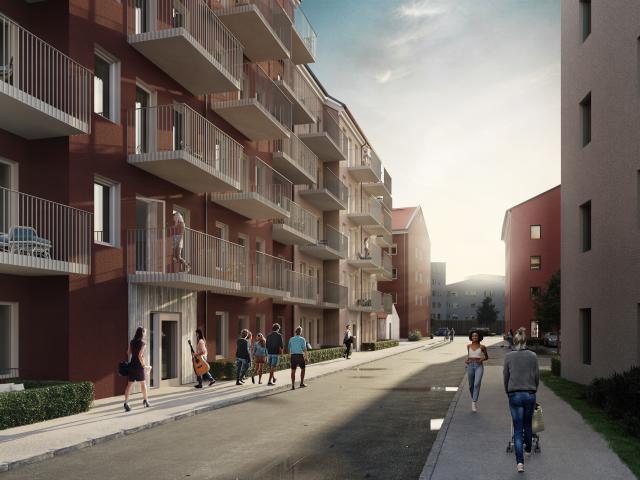 Lägenhet hyra i Herrgården, Enköping