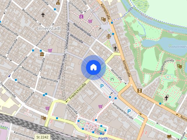 Apartment mieten in Fürth, Bayern