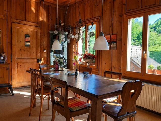 Einfamilienhaus kaufen in Rossinière, Waadt