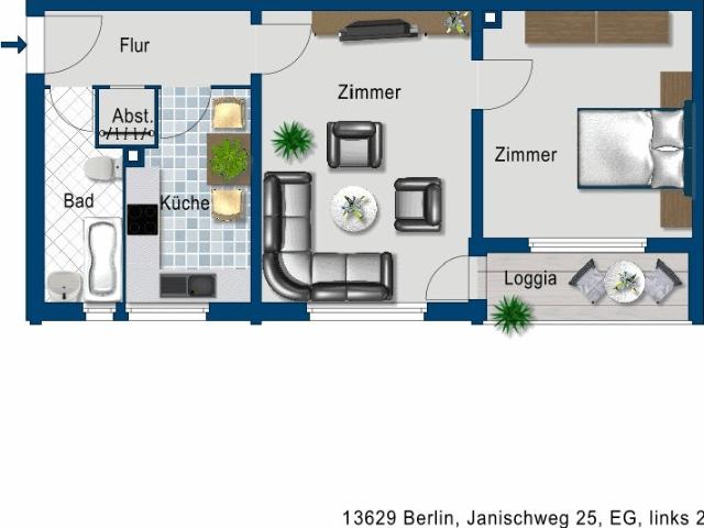 Apartment mieten in Siedlung Siemensstadt, Berlin