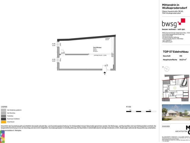 Büro kaufen in Wulkaprodersdorf, Burgenland