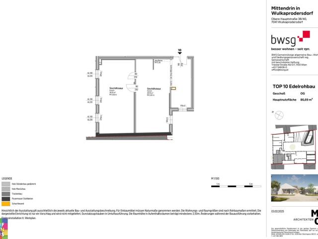 Büro kaufen in Wulkaprodersdorf, Burgenland