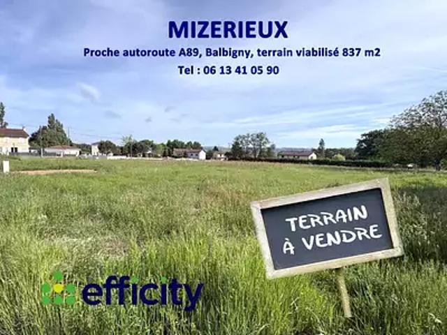 Terrain vente à Montbrison, Mizérieux